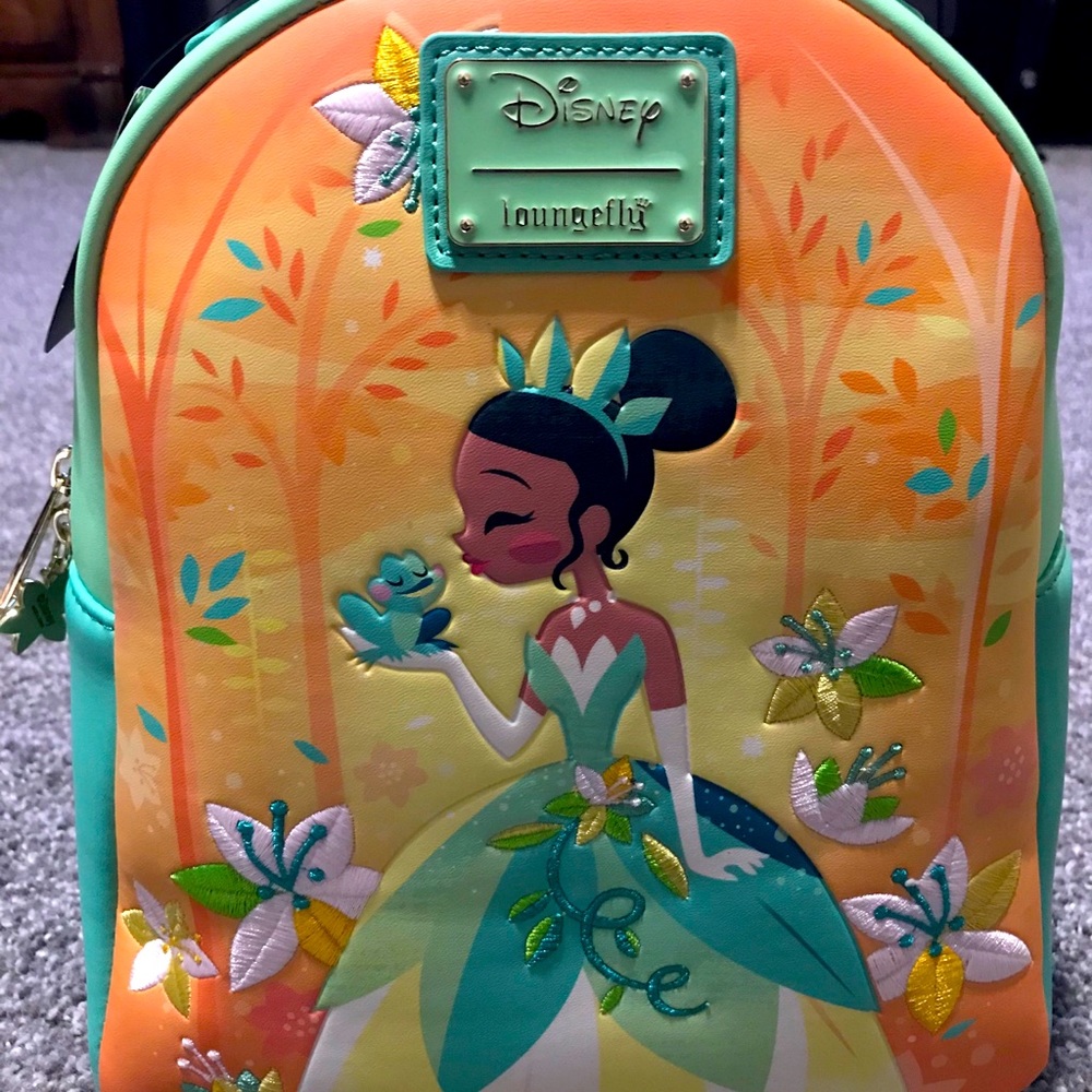 Loungefly Disney Princess and the Frog backpack